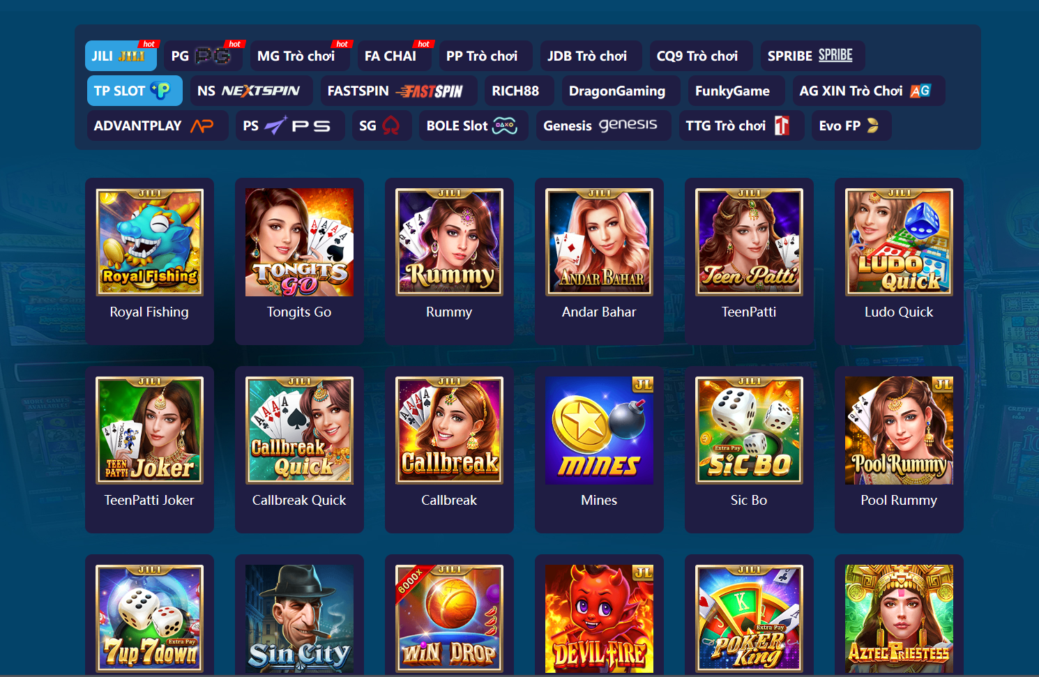 Rất nhiều slot dành cho tất cả người chơi 123b tại Việt Nam Rất nhiều slot dành cho tất cả người chơi 123b tại Việt Nam