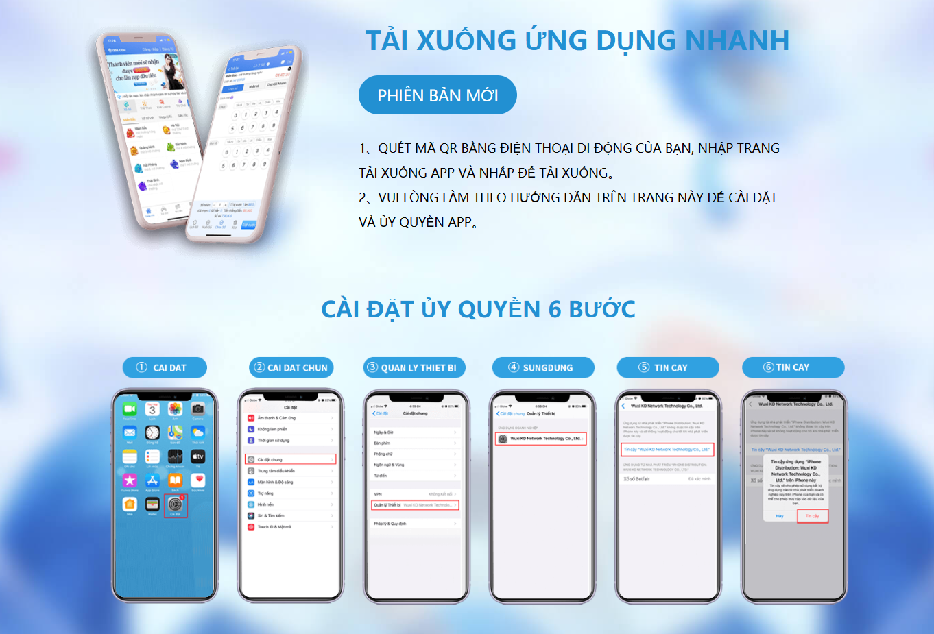 Xem hướng dẫn tải ứng dụng 123b về điện thoại thông minh của bạn